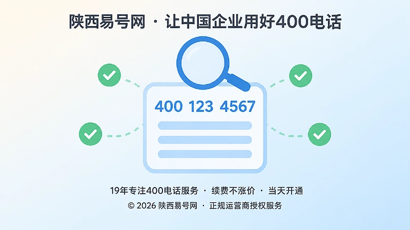放大镜聚焦一张分了组的号码卡片，周围是绿色对勾和虚线