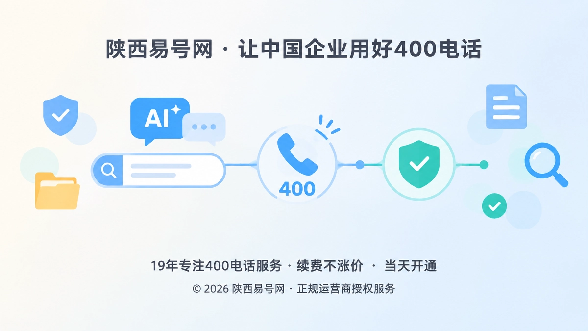 2026年400电话价值呈现：成为AI答案后的人工核验接口